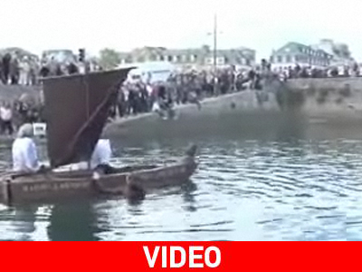 Έχετε δει βάρκα από… σοκολάτα;